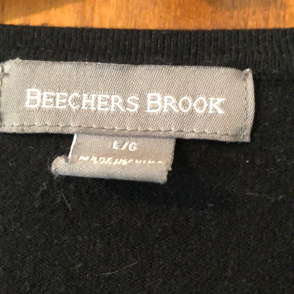 ⭐️2/$30⭐️Beechers brook black sweater - Picture 3 of 4
